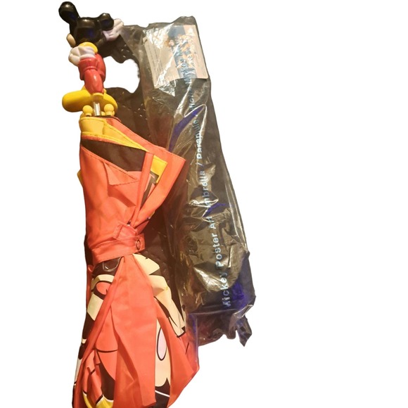 TWO ADORABLE Mickey Mouse Umbrellas - ONE SEALED AVON VINTAGE - Picture 6 of 7